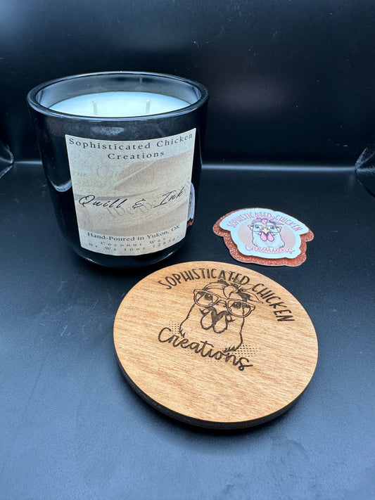 Quill & Ink 10oz Coco Wax Candle